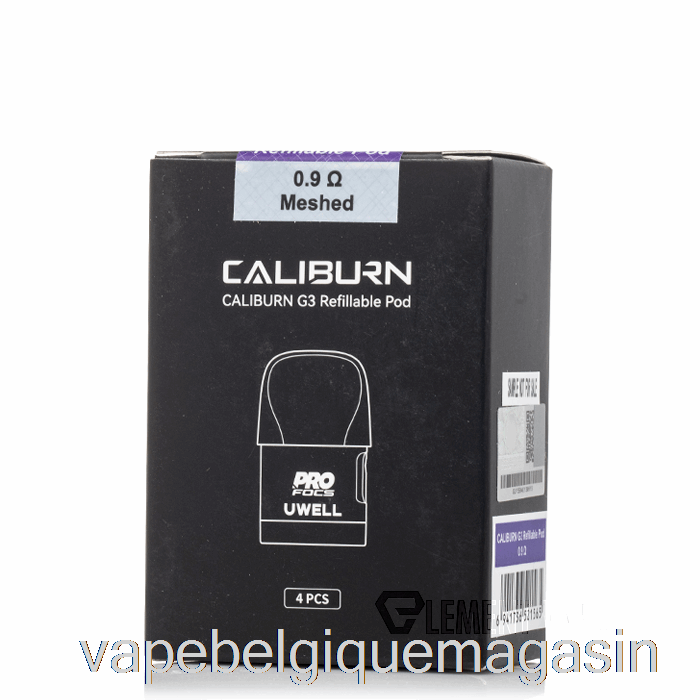 Vape Juice Uwell Caliburn G3 Gousses De Remplacement 0.9ohm Caliburn G3 Pods
